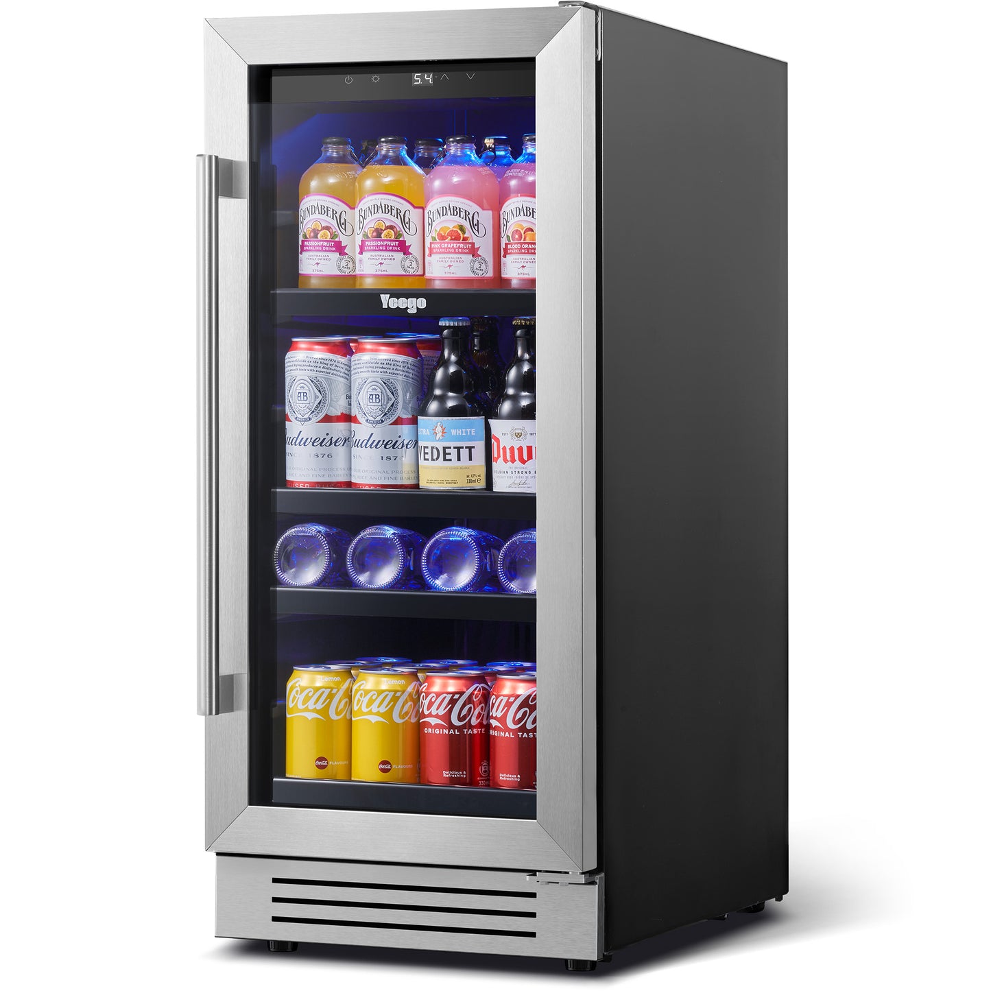 Single Zone 15 in. 80 (12 oz.) Cans Beverage Cooler