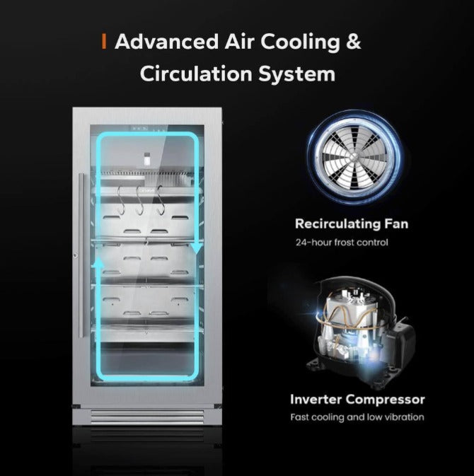 24 in. 8.3 cu. ft. Commercial Dry Aging Refrigerator
