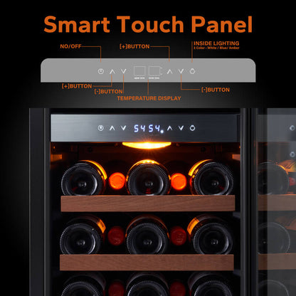 Ca'Lefort 15 inch Dual Zone Wine Fridge